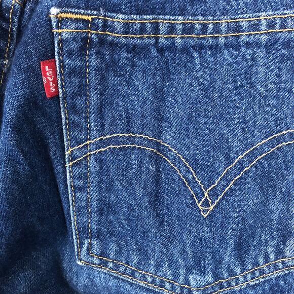 Y2k 2003 Levi's Mens 501 501XX Classic Straight Button Fly Denim Jeans 31x36 - Picture 7 of 11